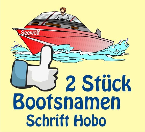 Bootsname beschriftung - x,