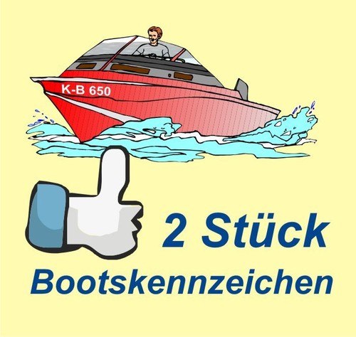 Bootskennzeichen - 2,
