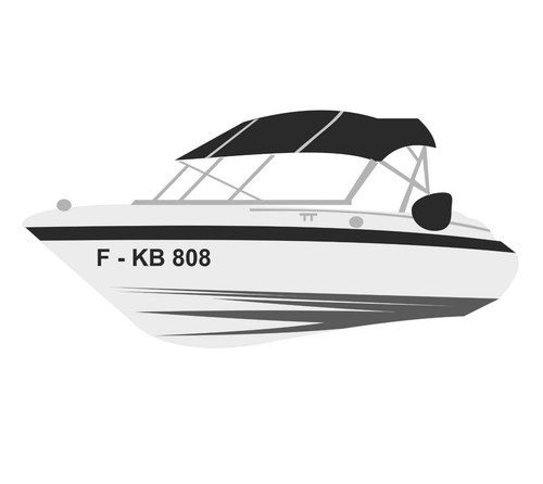 Bootskennzeichen boot - bootskennzeichen,