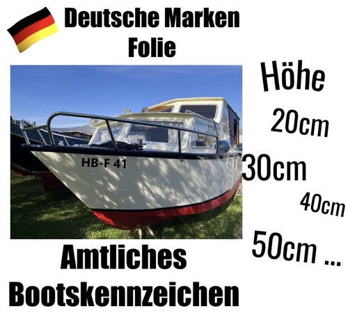 Bootsnummer boot kennzeichen - 2,